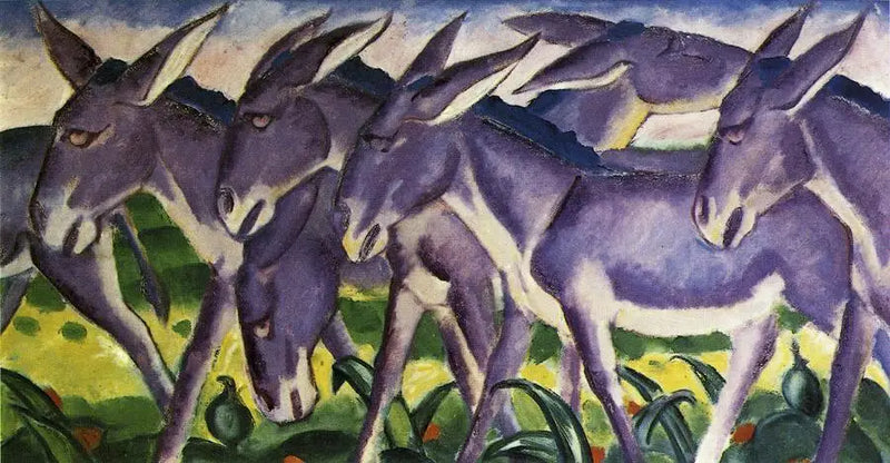Eşek Frizi - Franz Marc