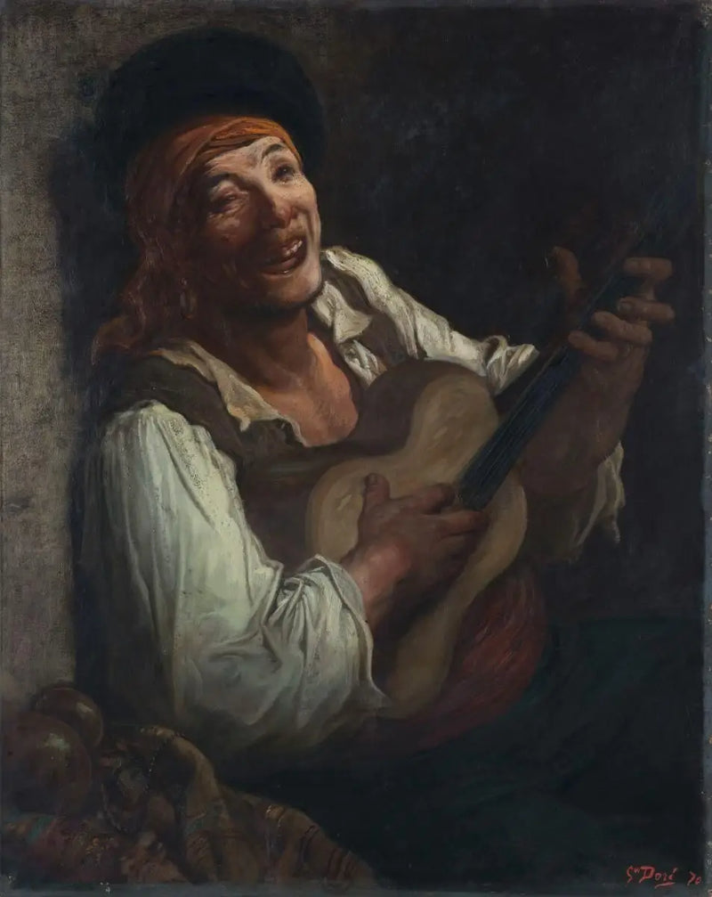 Gitarist - Gustave Doré
