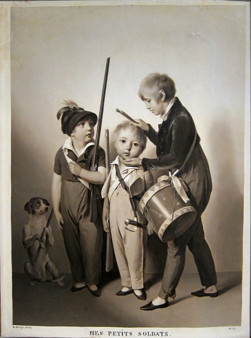Küçük Askerlerim - Louis-Léopold Boilly