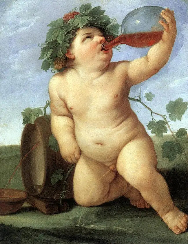 Bacchus'tan İçmek - Guido Reni