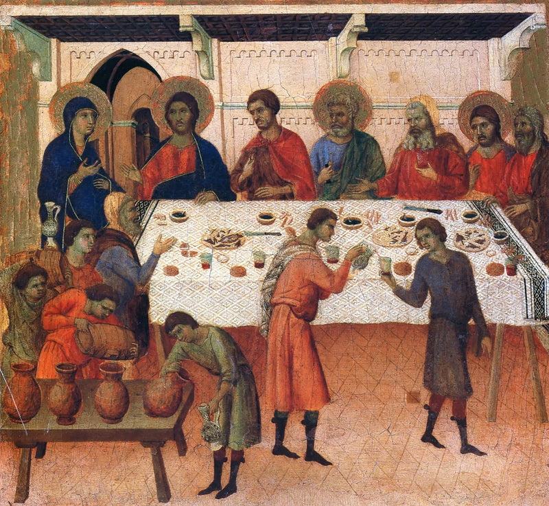 Kana Düğünleri - Duccio di Buoninsegna