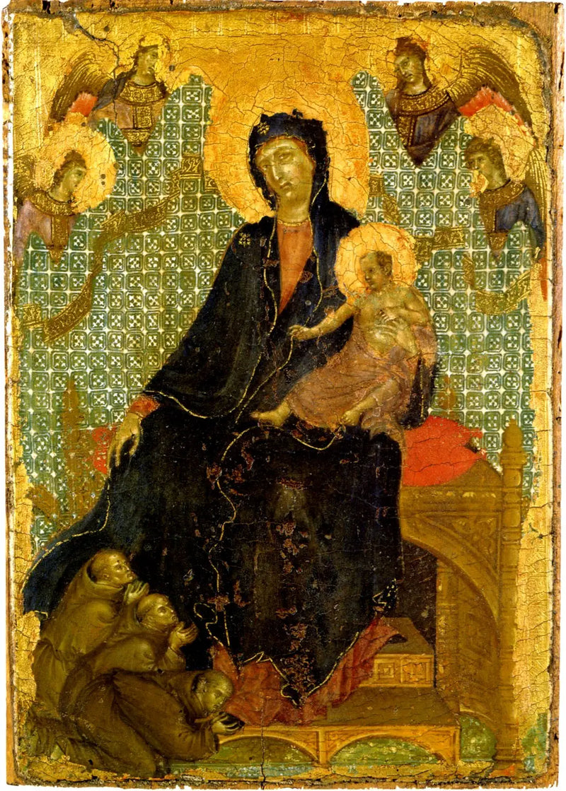 Franciscans Meryem Ana - Duccio di Buoninsegna