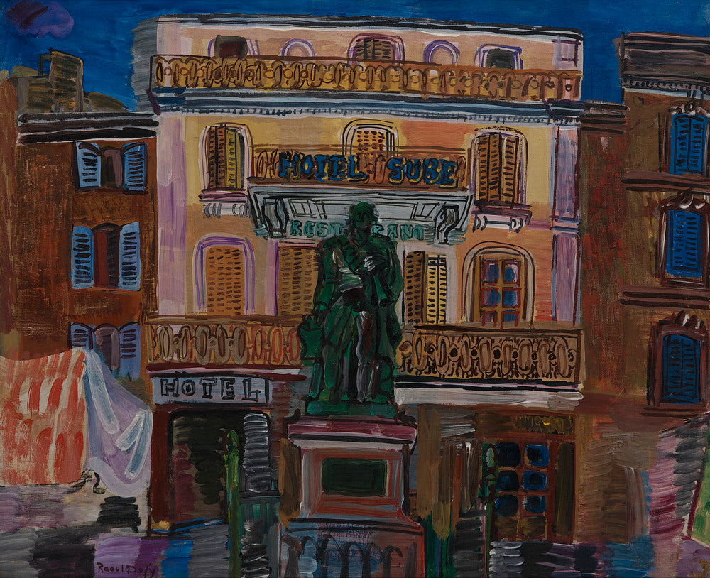 L'Hôtel Sube à Saint-Tropez - Raoul Dufy