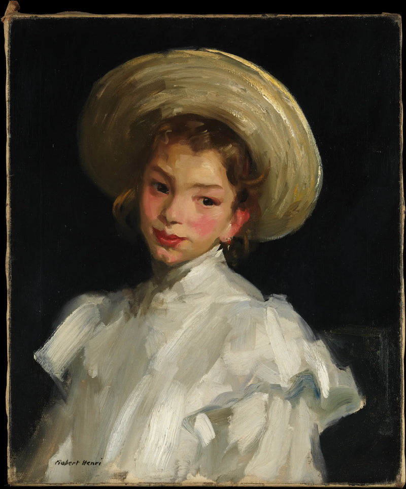 Beyaz Hollandalı Kız - Robert Henri