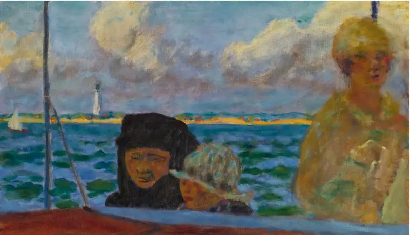 EN BATEAU. LA PROMENADE EN MER - Pierre Bonnard
