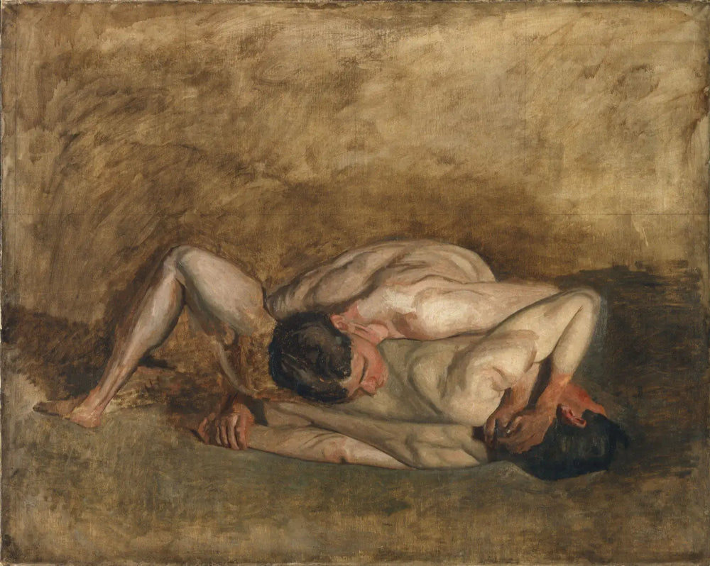 Lutteurs - Thomas Eakins - Alpha Reproduction