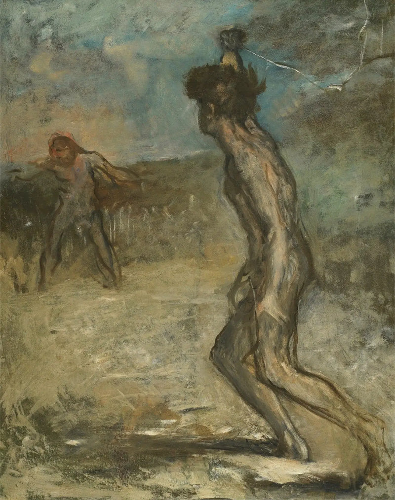 David ve Goliat - Edgar Degas