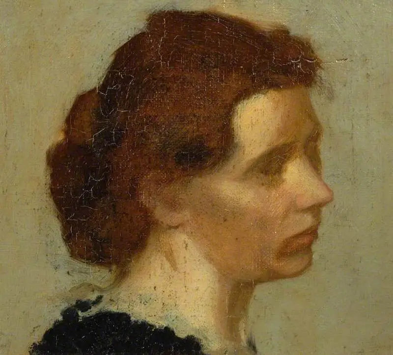 Reproduction du tableau « Tête de femme - Edgar Degas » par Alpha Reproduction en peinture à l’huile