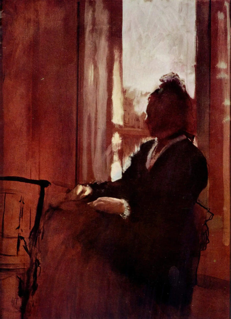 Penceredeki Kadın - Edgar Degas