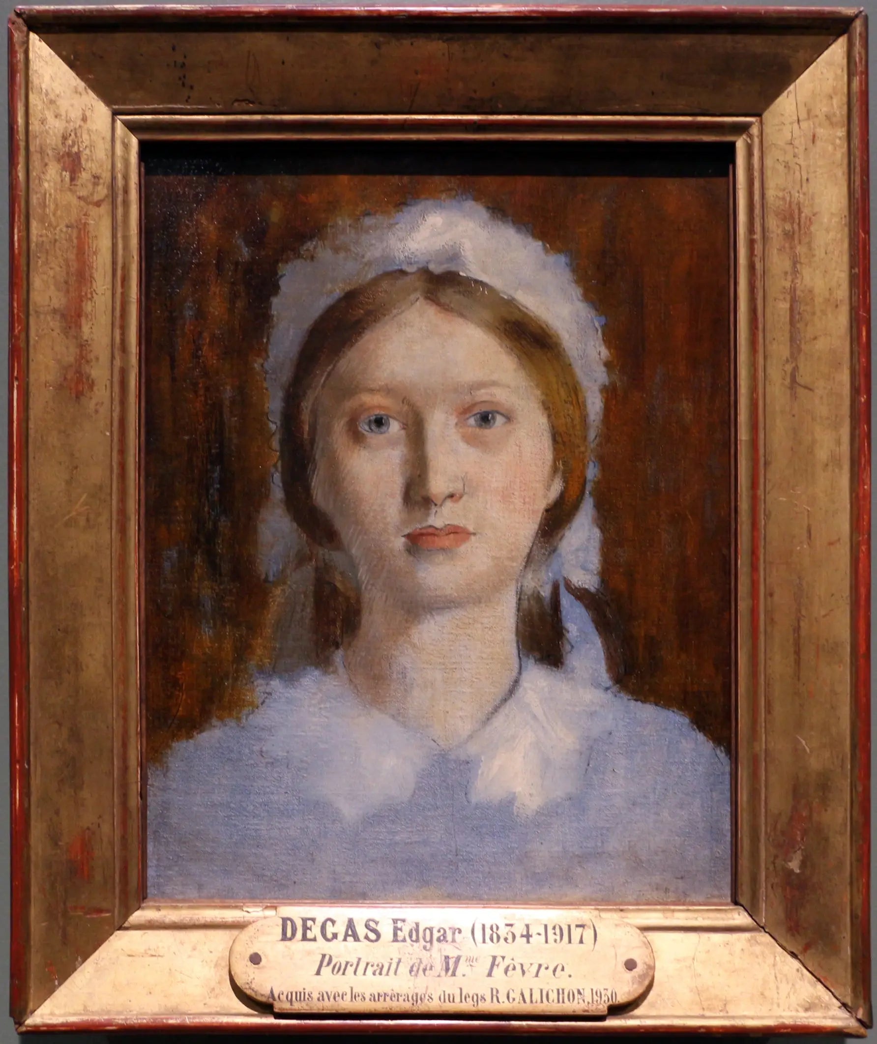 Reproduction du tableau « Marguerite de Gas - Edgar Degas » par Alpha Reproduction en peinture à l’huile