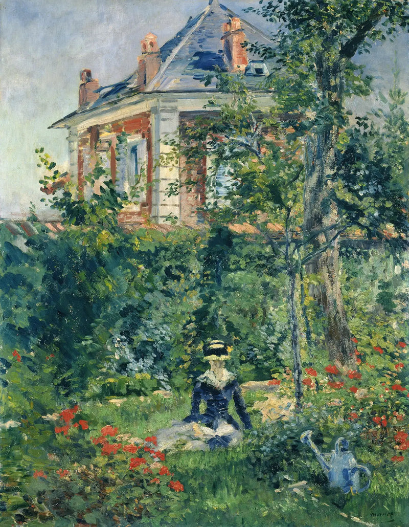 Bellevue Bahçesi Köşesi - Édouard Manet