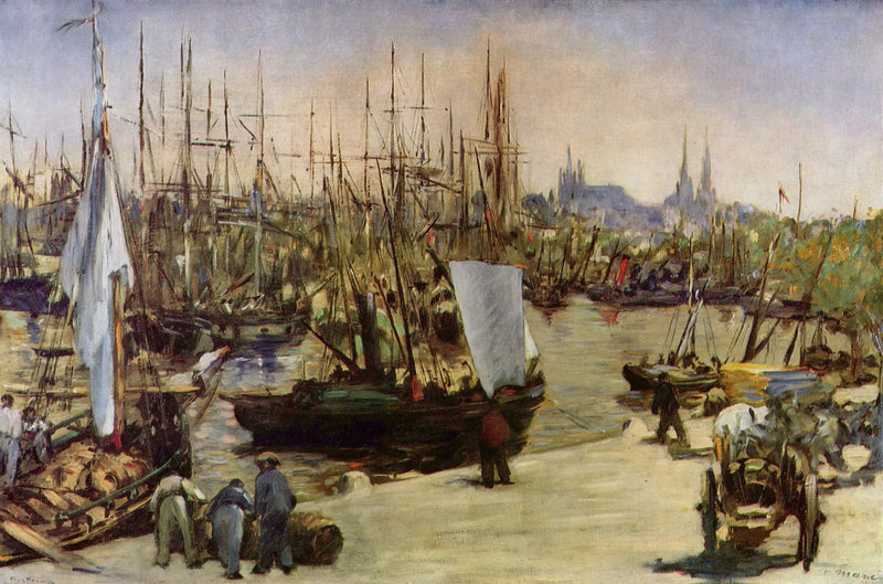 Bordeaux Limanı - Édouard Manet