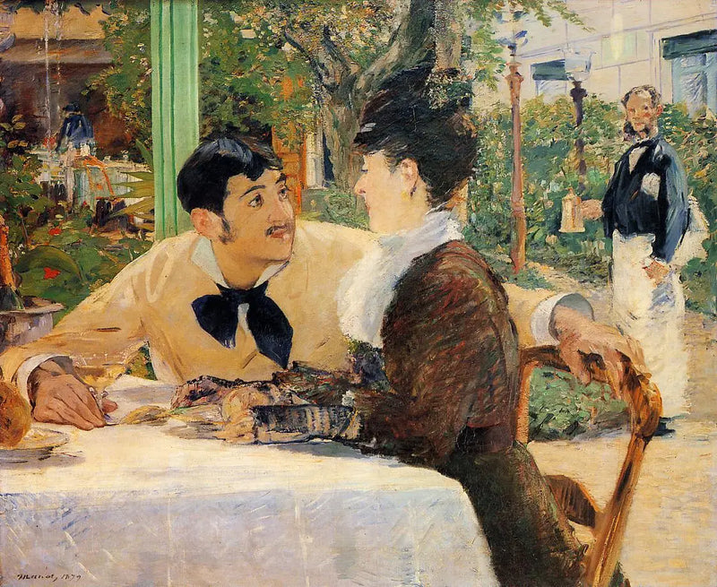 Lathuille Baba'nın Bahçesinde, Açık Hava - Édouard Manet