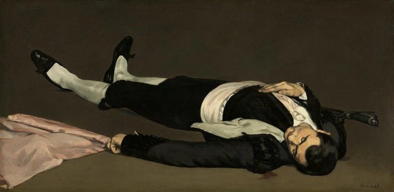 Ölü Adam - Édouard Manet