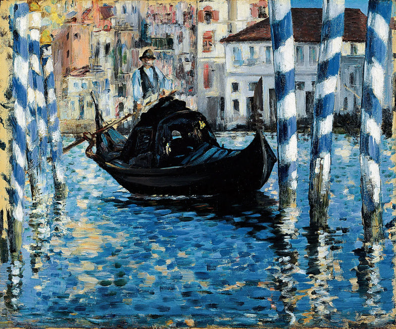 Venedik'teki Büyük Kanal - Édouard Manet