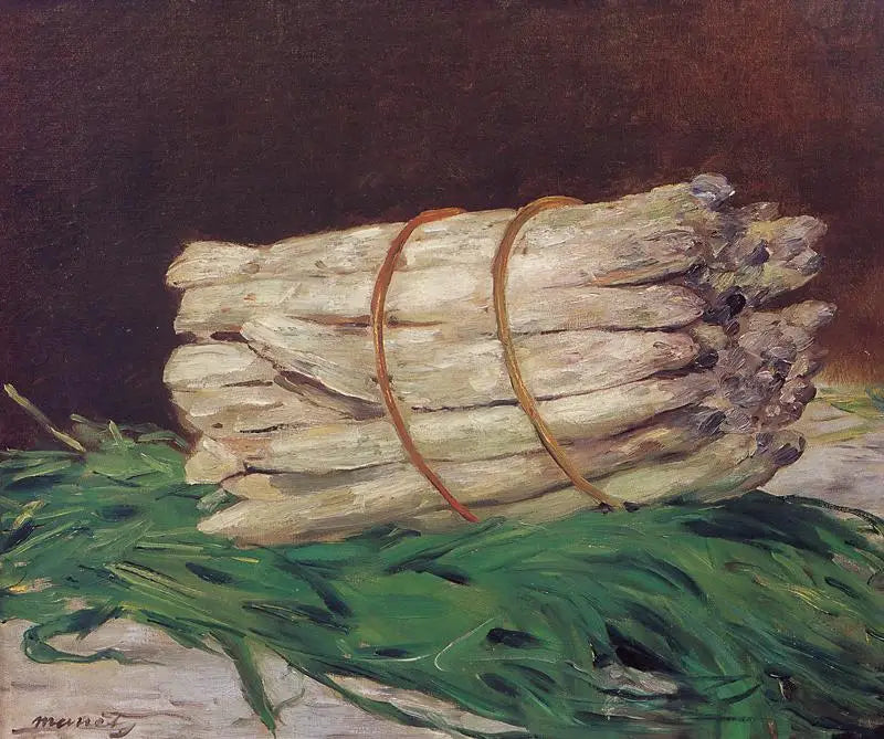 Bir demet kuşkonmaz - Édouard Manet