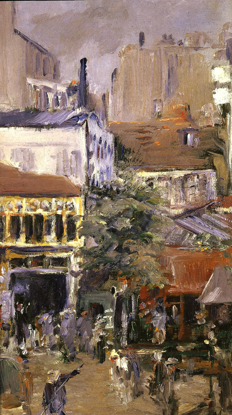 Clichy Meydanı Görünümü - Édouard Manet
