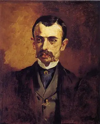 Reproduction du tableau « Portrait d'Homme - Édouard Manet » par Alpha Reproduction en peinture à l’huile