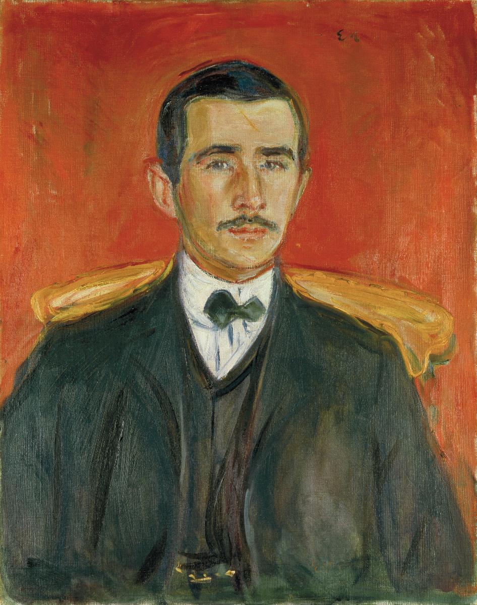 Reproduction du tableau « Herbert Esche - Edvard Munch » par Alpha Reproduction en peinture à l’huile