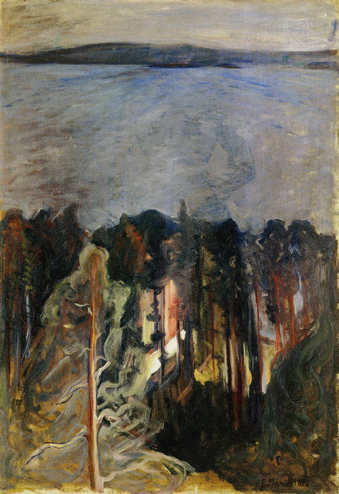 Reproduction du tableau « Nordstrand - Edvard Munch » par Alpha Reproduction en peinture à l’huile