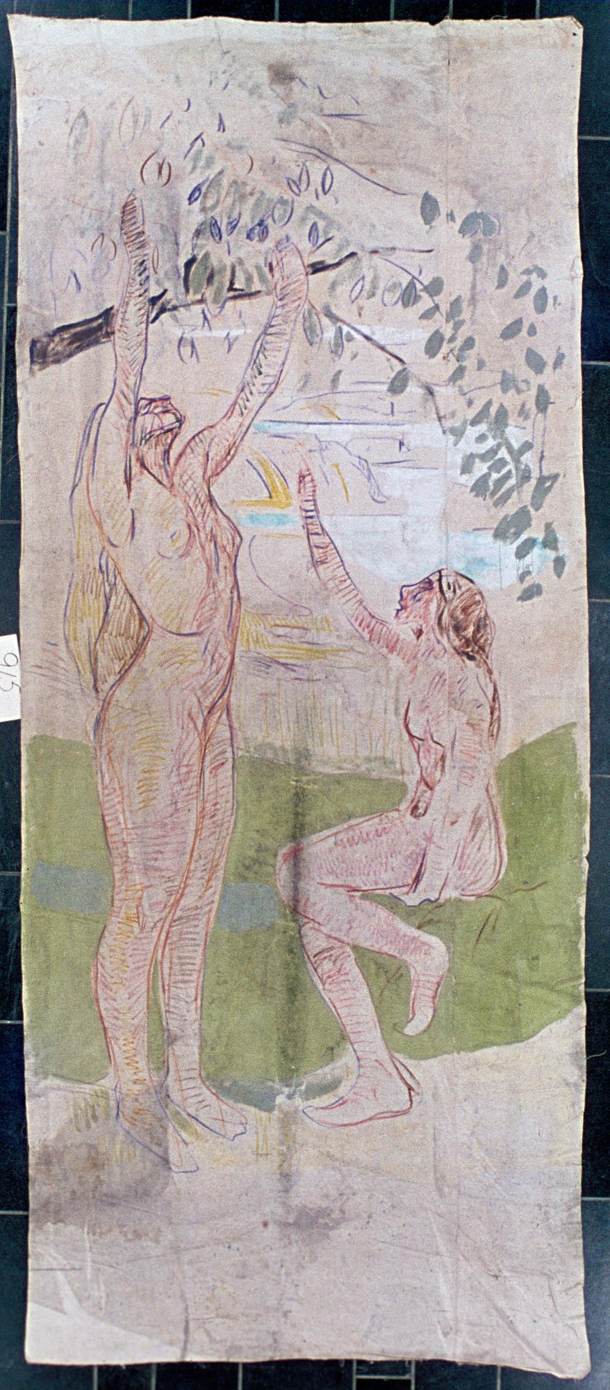 Reproduction du tableau « Femmes à la moisson - Edvard Munch » par Alpha Reproduction en peinture à l’huile