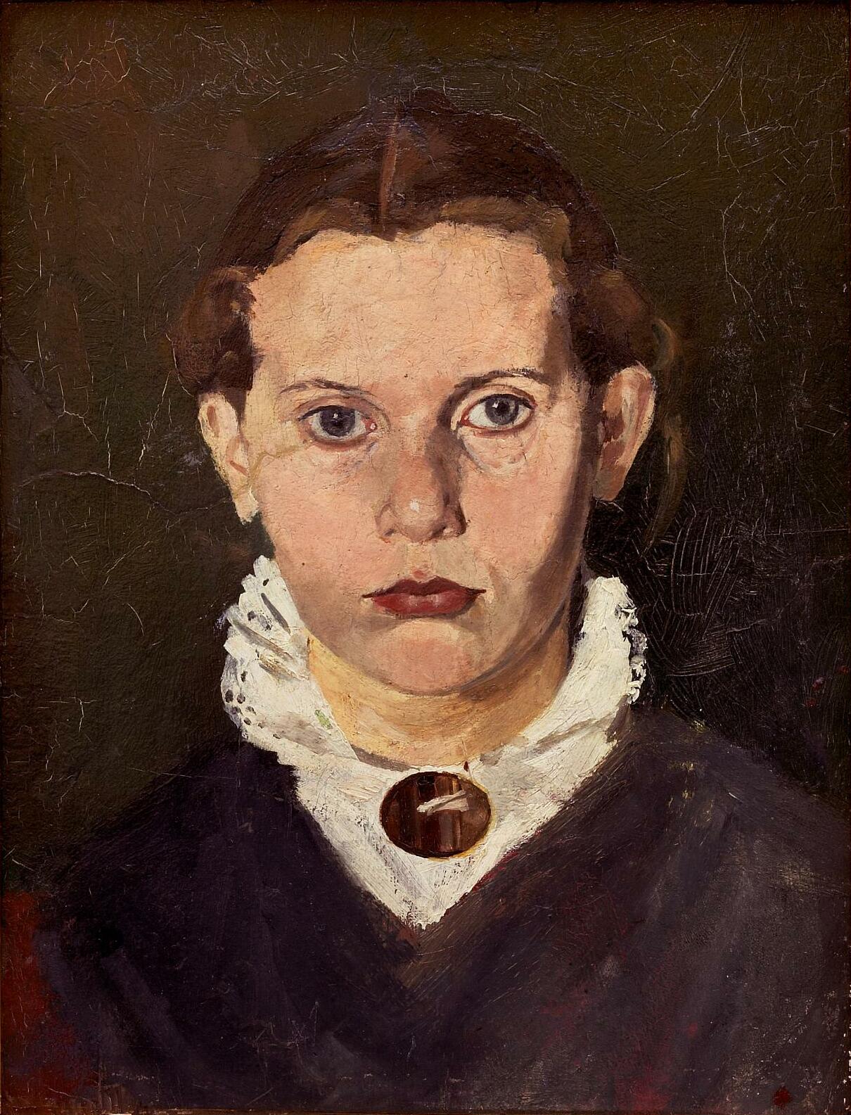 Reproduction du tableau « Laura Munch - Edvard Munch » par Alpha Reproduction en peinture à l’huile