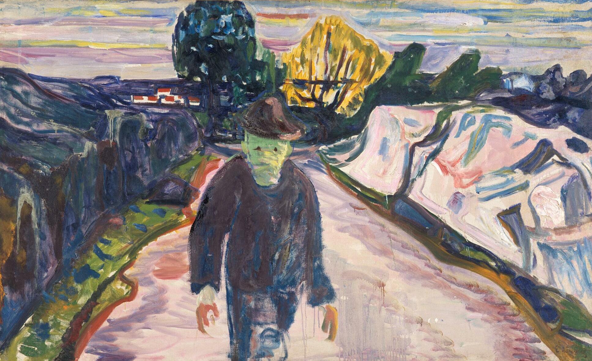 Reproduction du tableau « Le Meurtrier - Edvard Munch » par Alpha Reproduction en peinture à l’huile