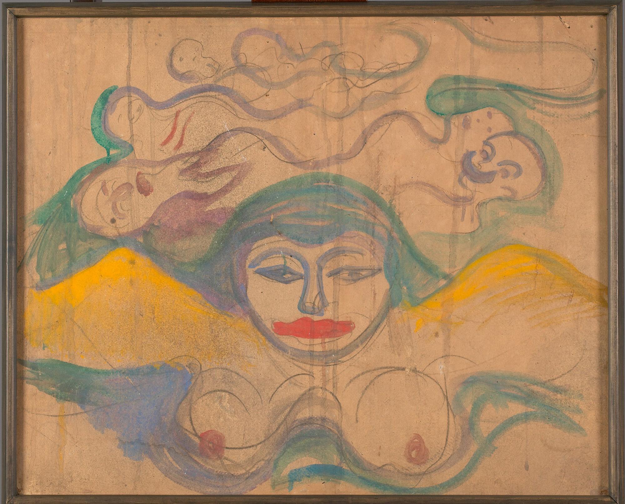 Reproduction du tableau « Le Marécage - Edvard Munch » par Alpha Reproduction en peinture à l’huile