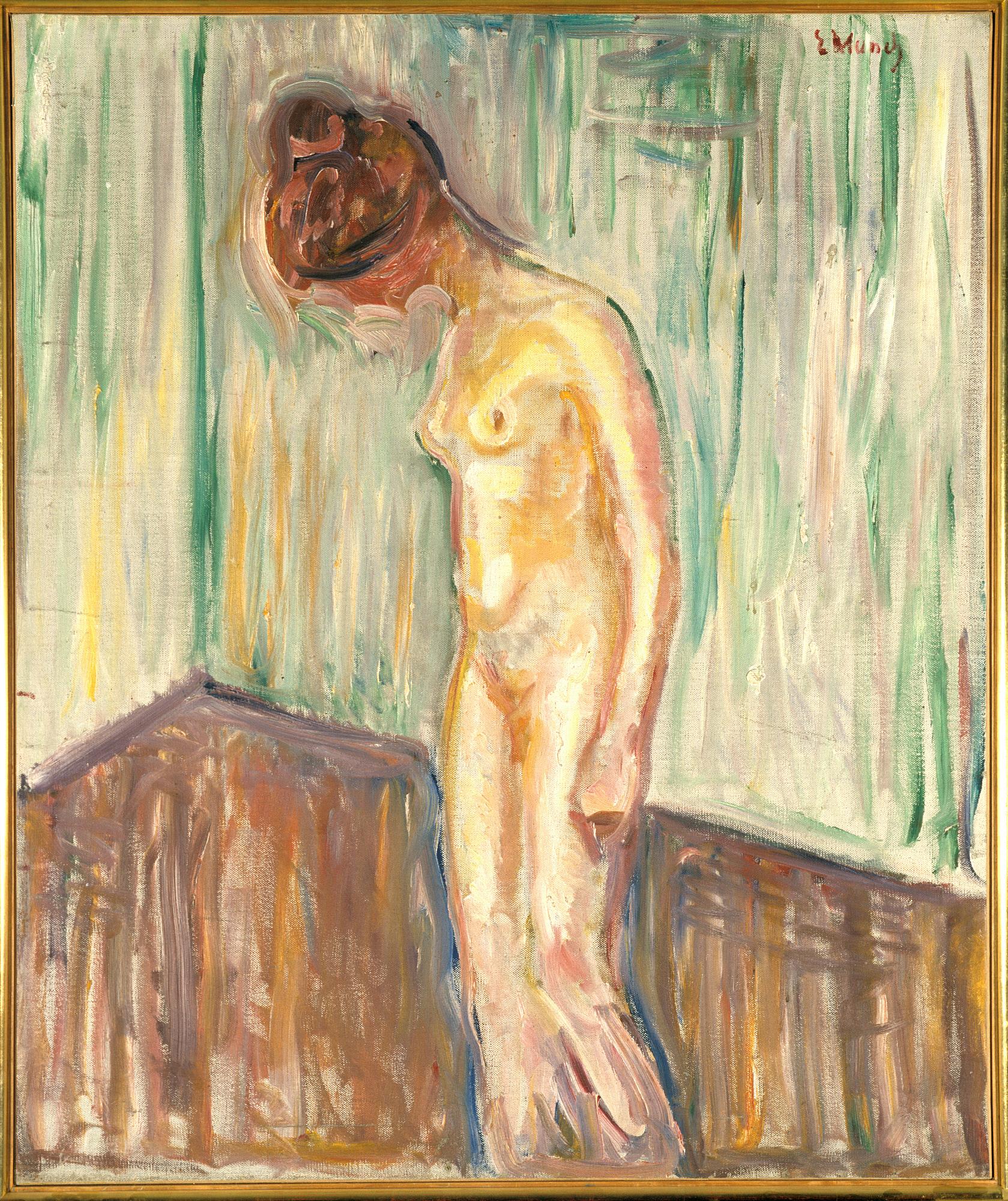 Reproduction du tableau « Femme pleurant - Edvard Munch » par Alpha Reproduction en peinture à l’huile