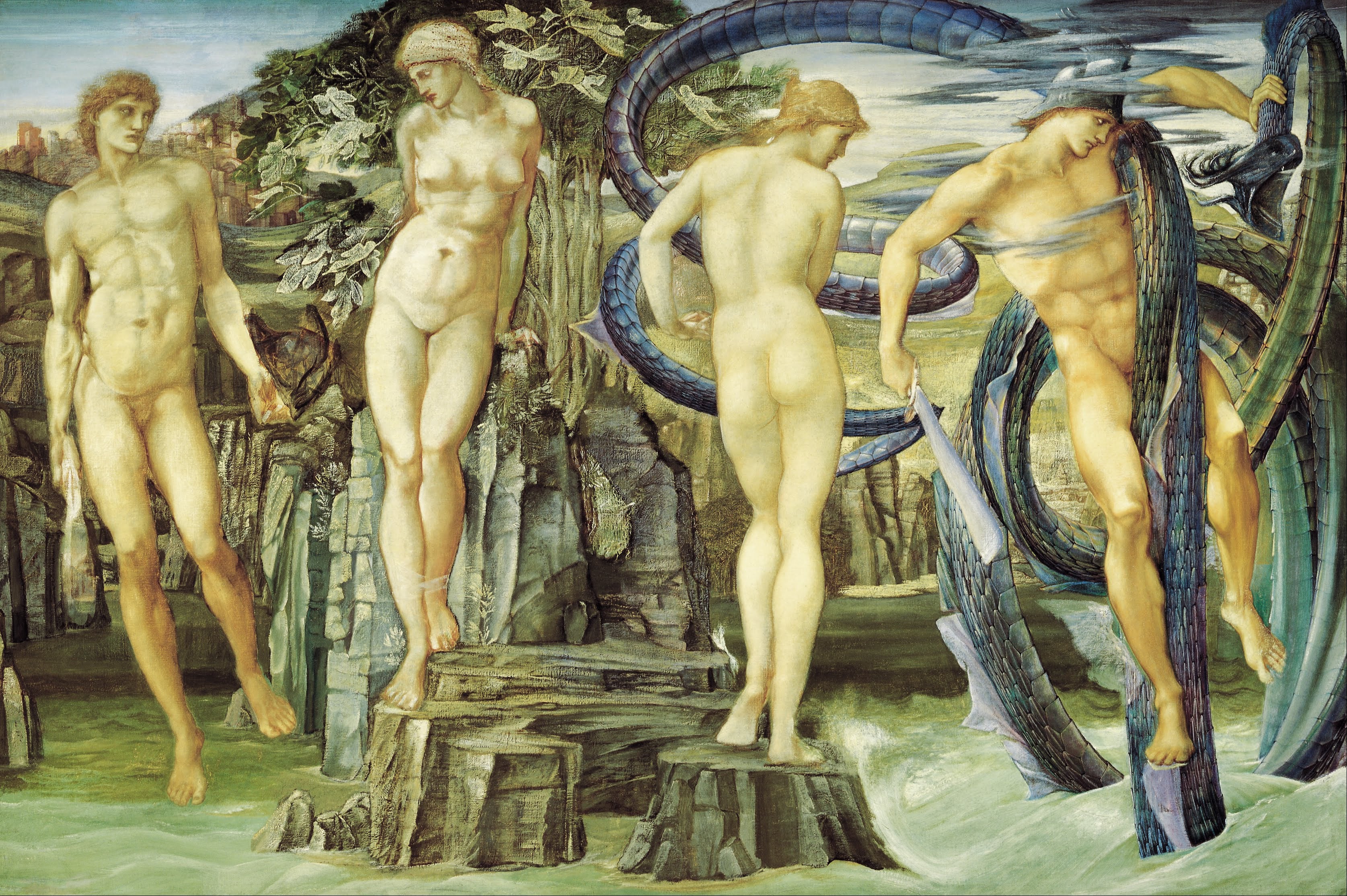 Persée et Andromède - Edward Burne-Jones - Alpha Reproduction