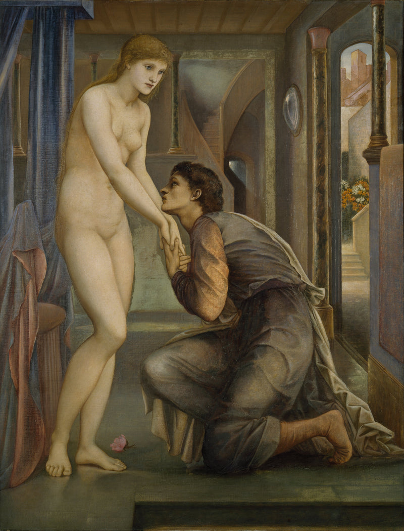 Pygmalion ve İmge - Ruh Ulaşıyor - Edward Burne-Jones
