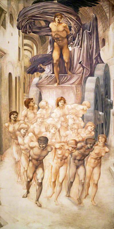 La Voiture de l’Amour (Le Chemin de l’Amour) - Edward Burne-Jones - Alpha Reproduction