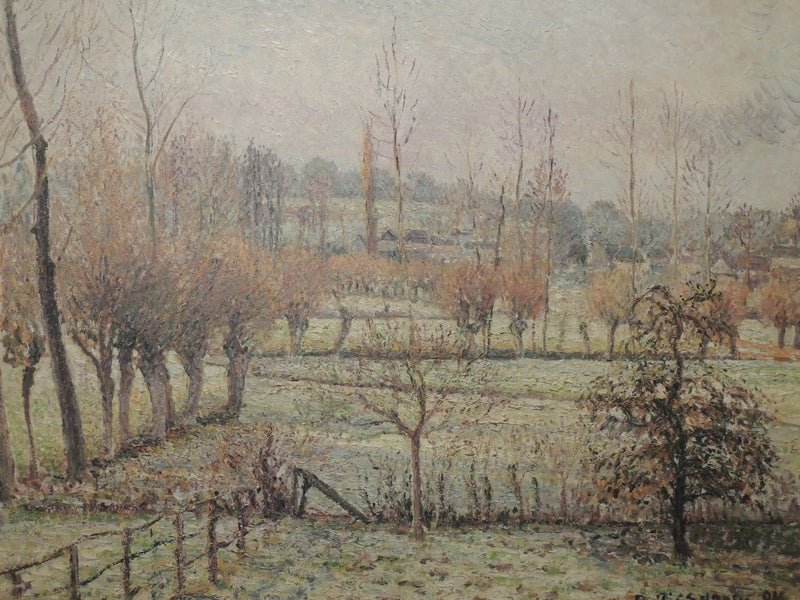 Éragny'de Kar Etkisi - Camille Pissarro