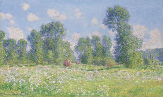 🌸 Giverny'de Bahar Etkisi – Claude Monet (1890)