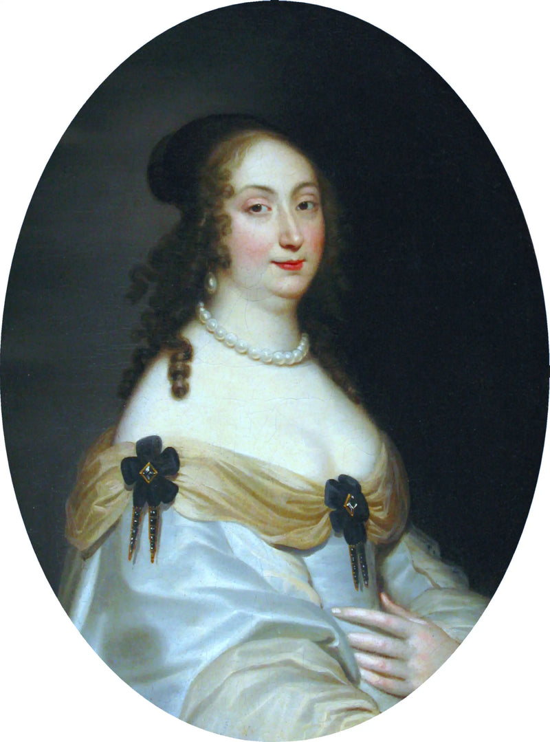 Marie-Louise de Gonzague Portresi (detay) - Juste d'Egmont