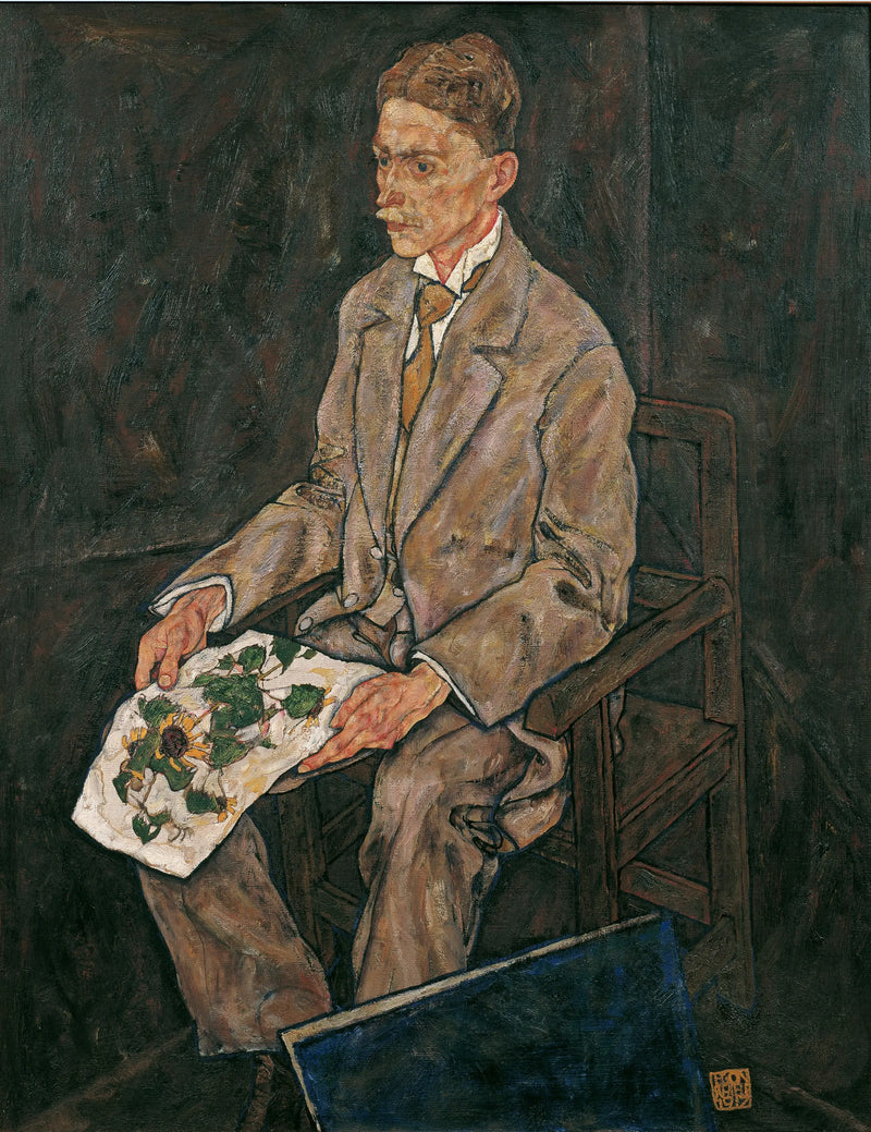 Dr. Franz Martin Haberditzl Portresi - Egon Schiele