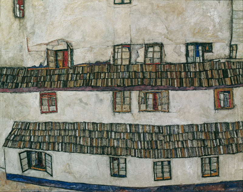 Evin Duvarı (pencere duvarı) - Egon Schiele