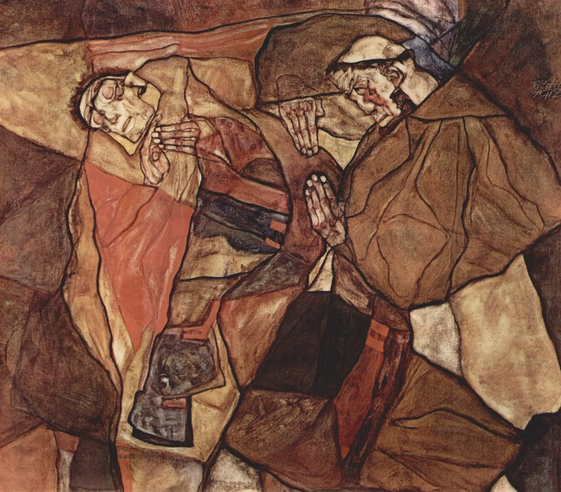 Agoni (Ölüm Mücadelesi) - Egon Schiele