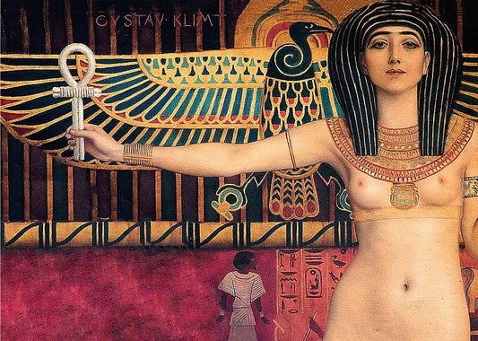 🏺 Eski Mısır – İsis – Gustav Klimt (yaklaşık 1890-1891)