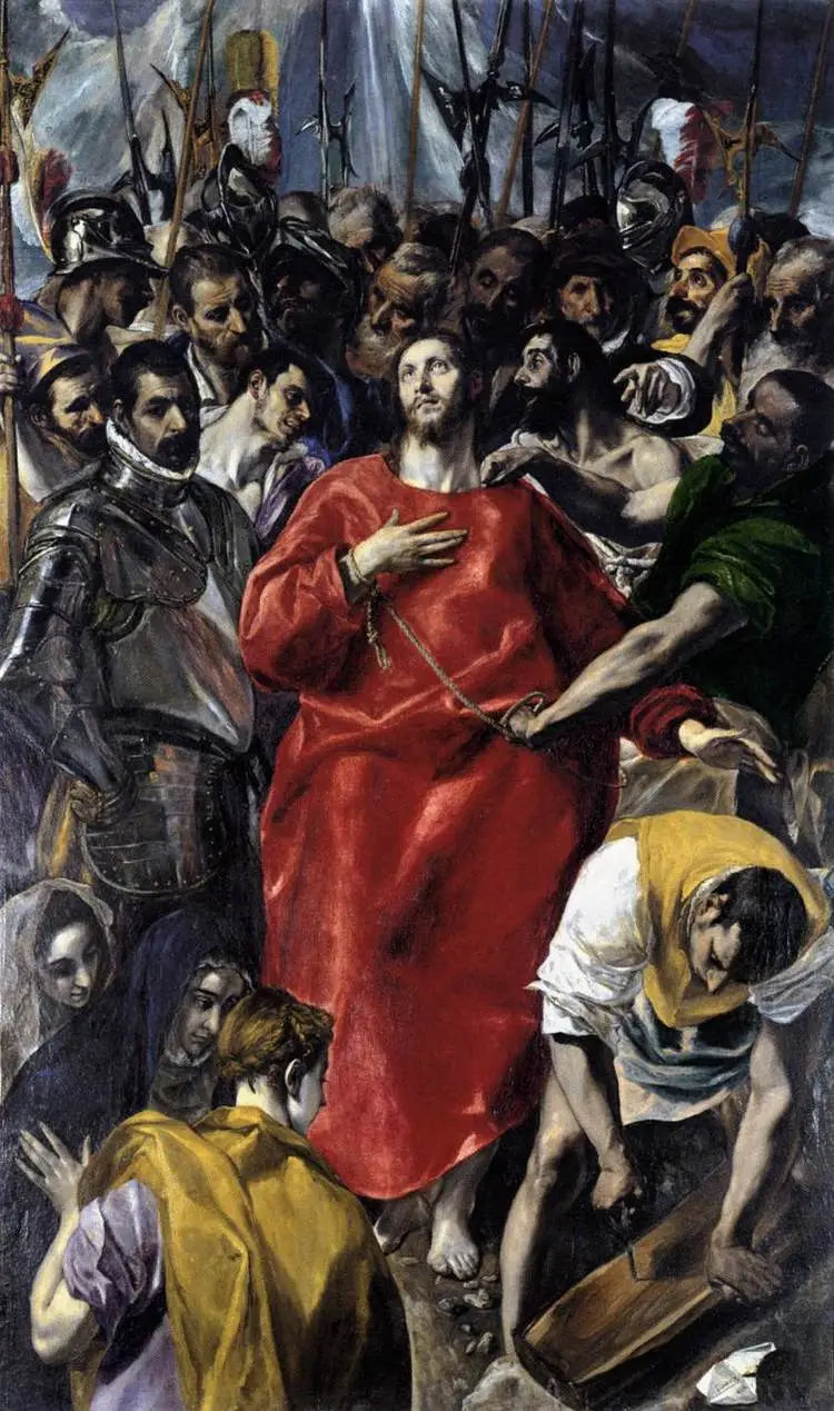 İsa'nın Soyulması. Contini Bonacossi Koleksiyonu - El Greco