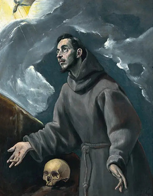 Saint François recevant les stigmates - El Greco - Alpha Reproduction