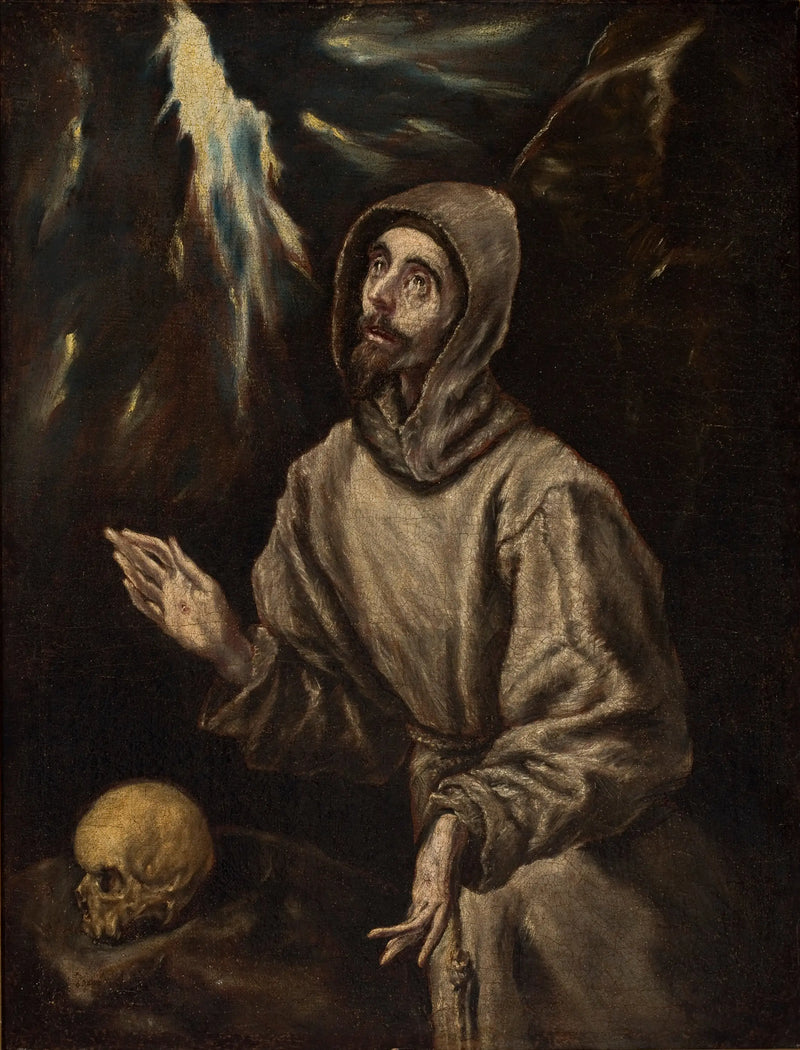 Aziz François'in stigmaları aldığı an - El Greco