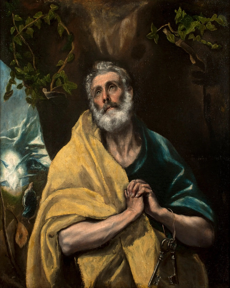 Aziz Petrus'un Gözyaşları - El Greco