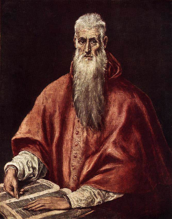 Saint Jérôme en cardinal - El Greco
