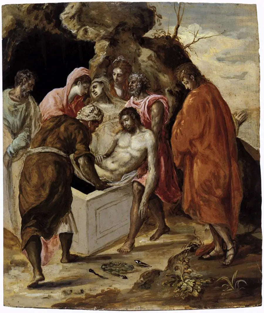 Mise au tombeau du Christ - El Greco - Alpha Reproduction