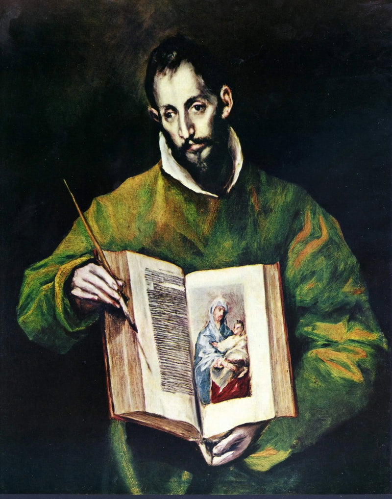 Saint Luc İncili Yazarı - El Greco