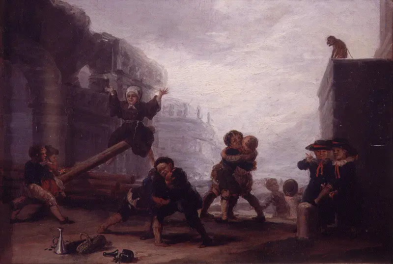 Salıncak - Francisco de Goya