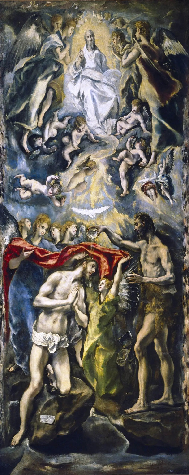 İsa'nın Vaftizi - El Greco