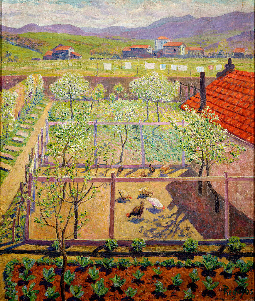 poulailler - Darío de Regoyos - Alpha Reproduction