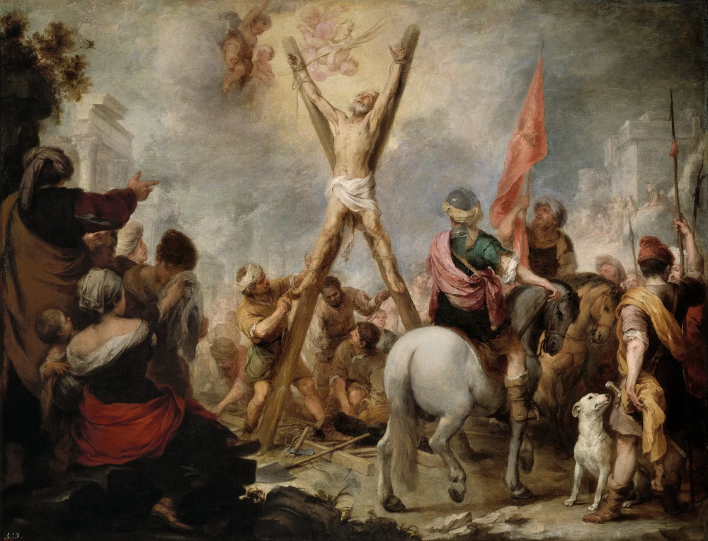 Le martyre de saint André - Bartolomé Esteban Murillo - Alpha Reproduction